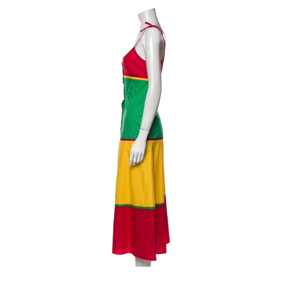 NWT! La Ligne ColorBlock Maxi Dress - Picture 7 of 12